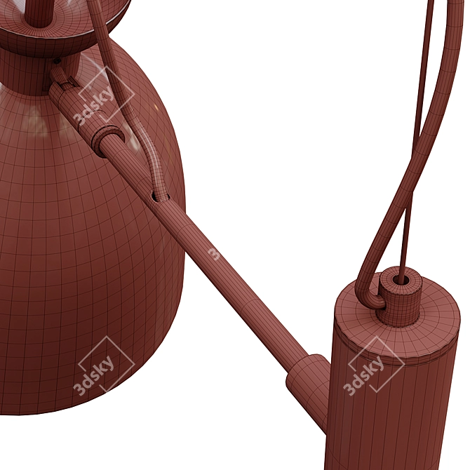 GENT Lamp 3: Modern Lighting Fixture 3D model image 8