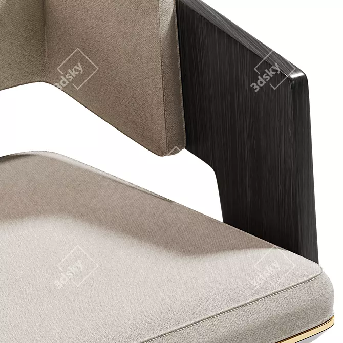 Luxurious Modern Galea II Chair 3D model image 2