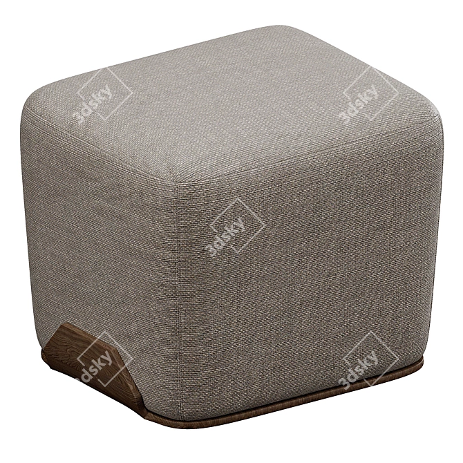 Modern Olos Stool Furniture Model 3D model image 4