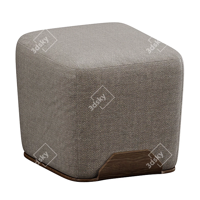 Modern Olos Stool Furniture Model 3D model image 5