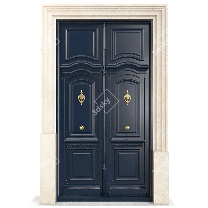 Tempera Classic 3D Doorway 3D model image 1