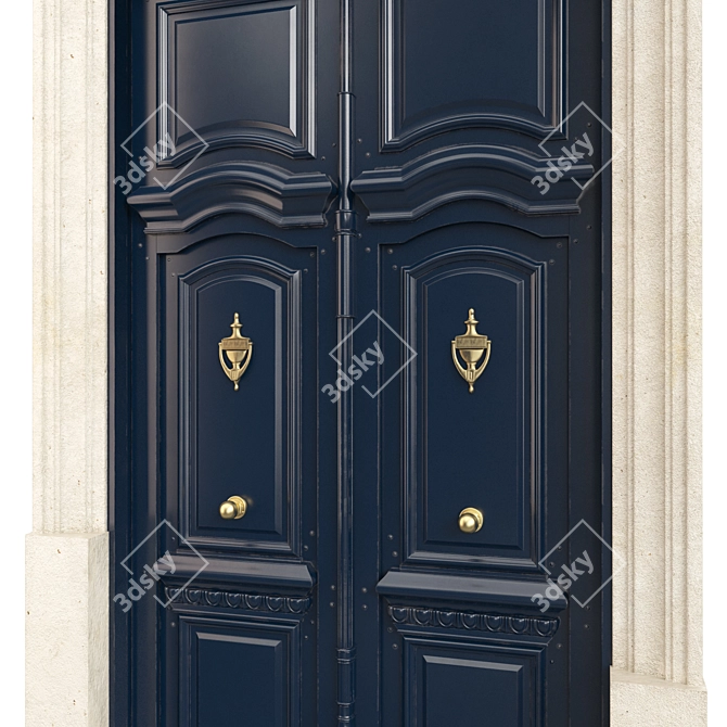 Tempera Classic 3D Doorway 3D model image 3