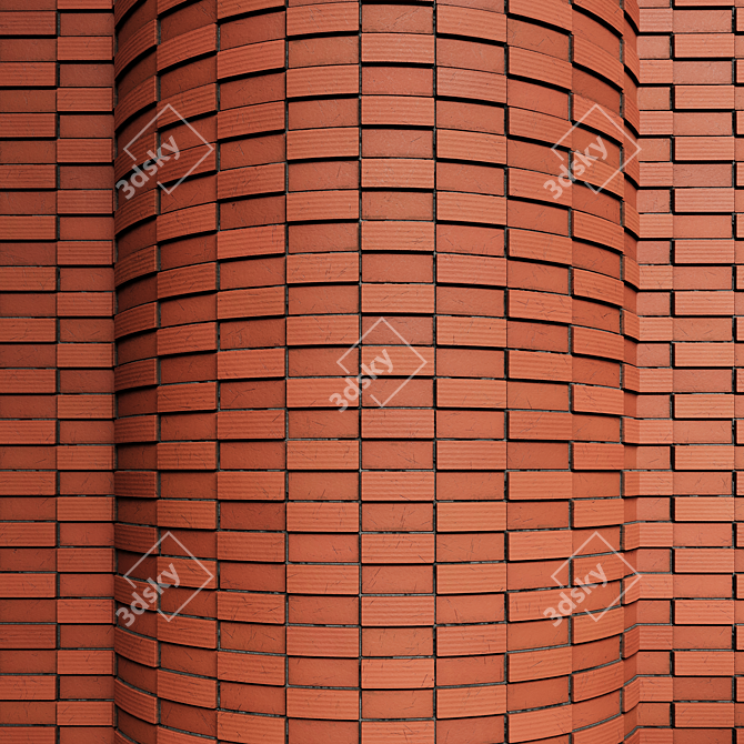 Seamless Brick Texture Pack 3D model image 7