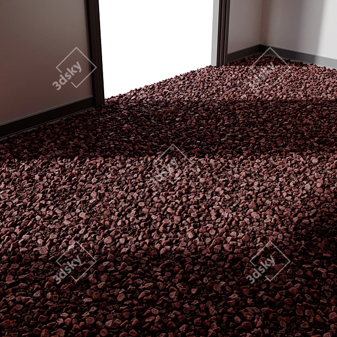 PBR Gravel 01 Seamless Texture 3D model image 6