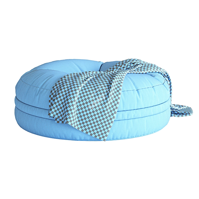 2016 Two-Piece Bean Bag 3D model image 6