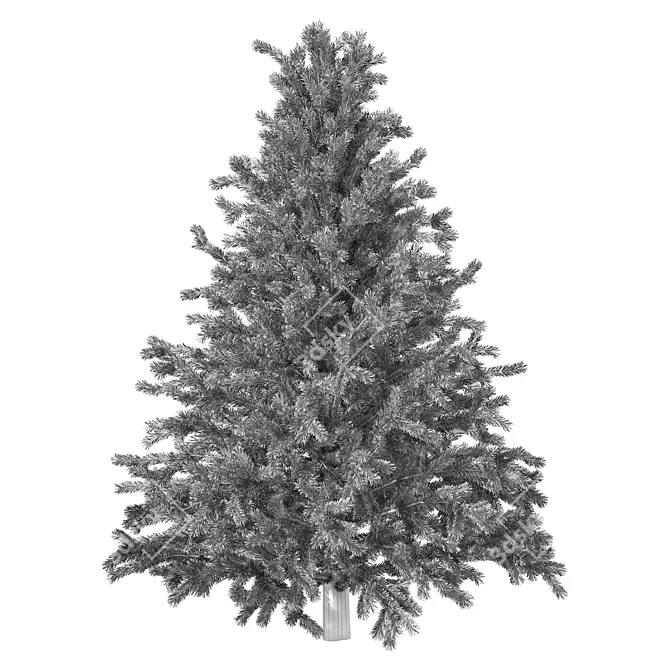  Rustic Pine Tree No.61 3D model image 3