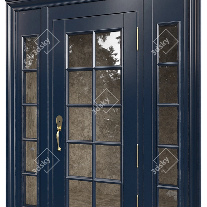 Classic 3D Max Door by Tempera 3D model image 3