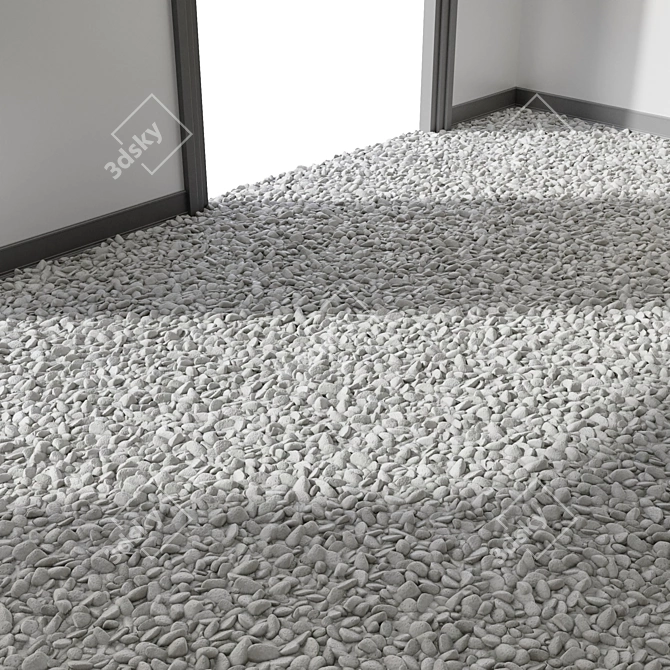 PBR Gravel Textures Bundle | 4K 3D model image 4