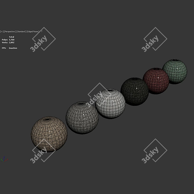 PBR Gravel Textures Bundle | 4K 3D model image 7