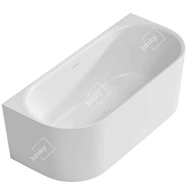 Knief Fresh Wall Bath 180x80 cm 3D model image 3