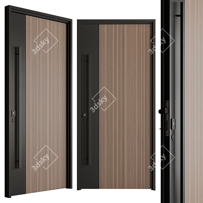 Contemporary Doors Collection 99 3D model image 3