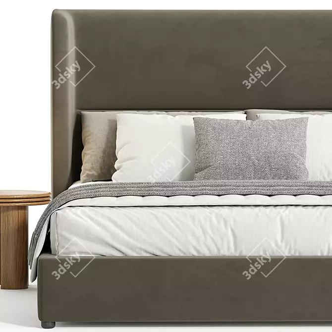 Garda Bed 2015 Modern Design 3D model image 6