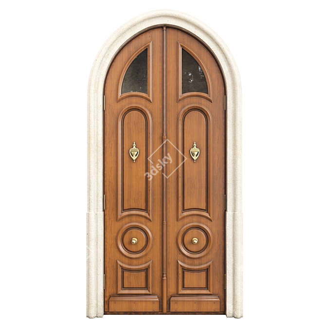 Classic Door 1600mm - 3800mm 3D model image 1