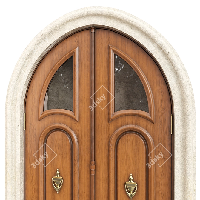 Classic Door 1600mm - 3800mm 3D model image 4