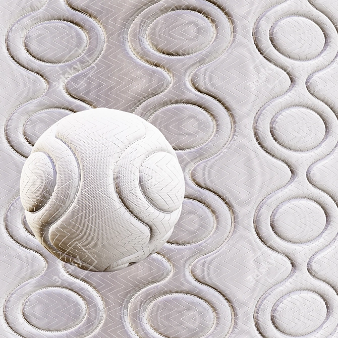 2 Fabric Mattress Textures Vol.10 3D model image 3