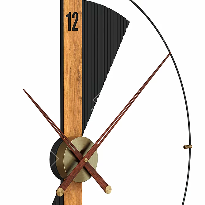 800mm Clock 3D model image 2