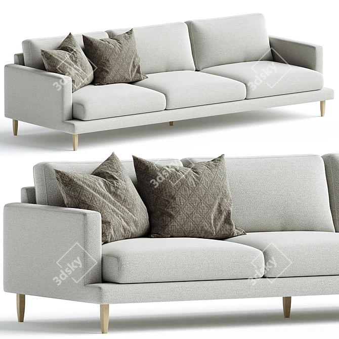 Bolia Design Team Veneda Sofa 3D model image 1