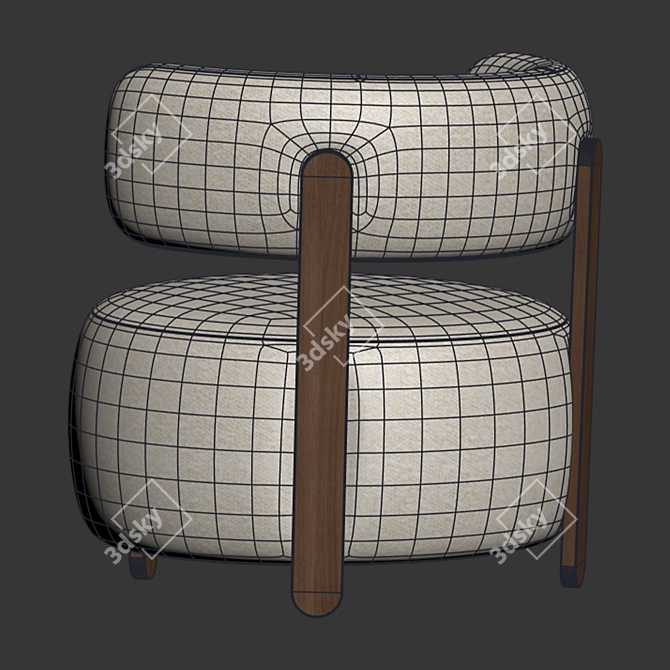 Seamless Textured 3D Furniture Model 3D model image 4