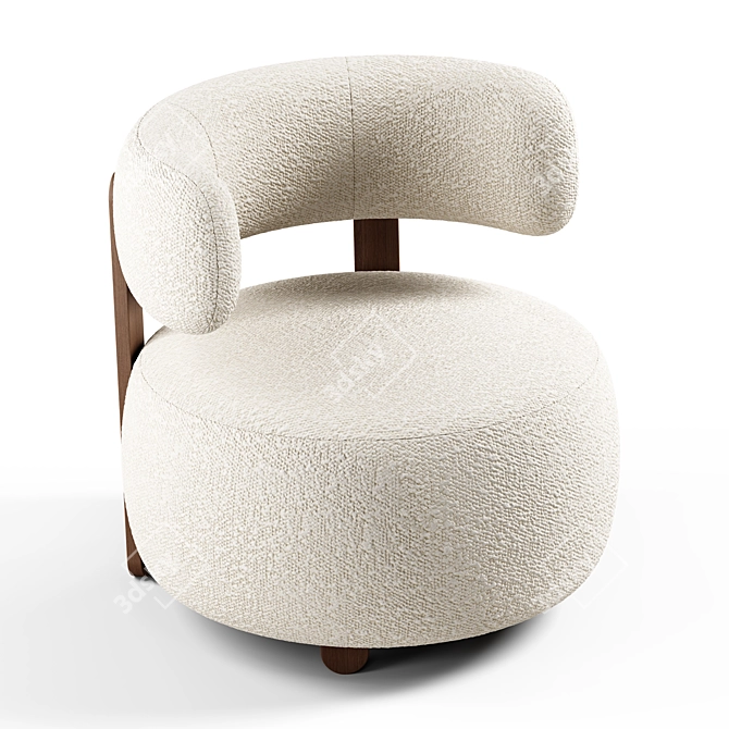 Seamless Textured 3D Furniture Model 3D model image 5