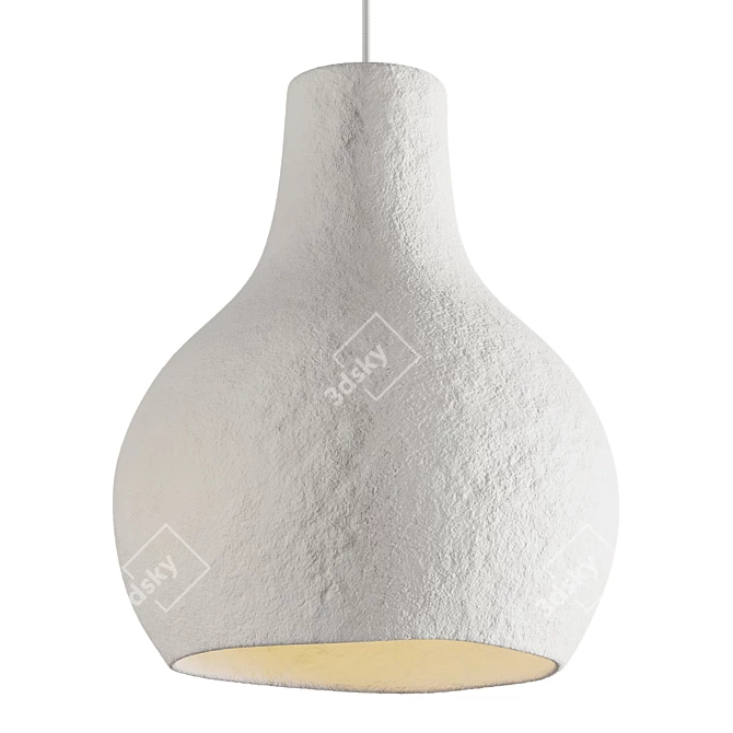 Repurposed Cotton Pendant Lights, Watt&Veke 3D model image 4