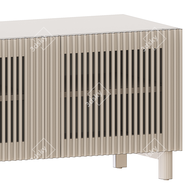 Modern Beyla Cabinets Collection 3D model image 5