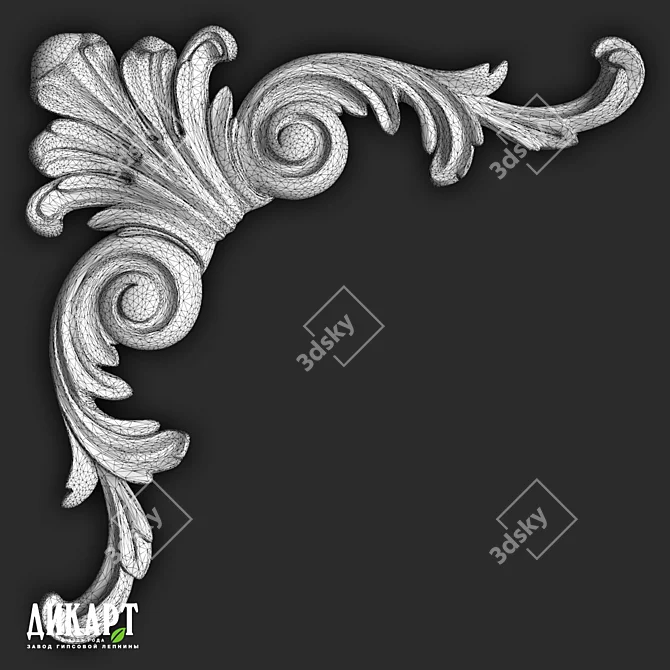 DIKART Gypsum Ornament Factory 3D model image 2