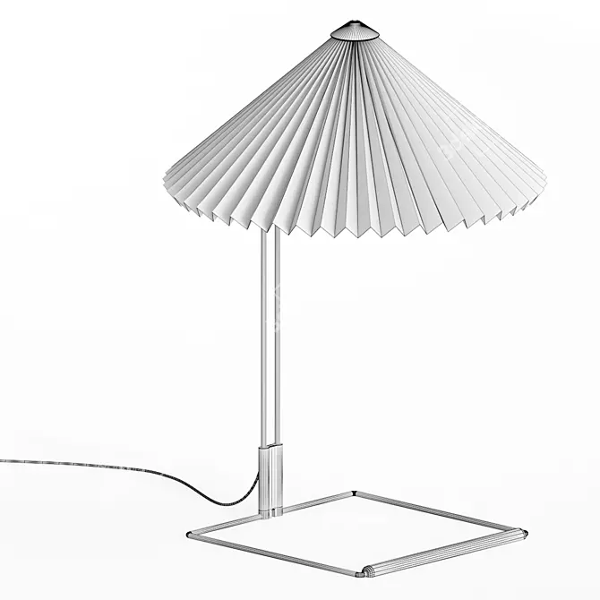 Contemporary Matin Table Lamp 3D model image 3