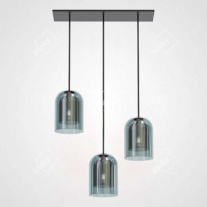 Imperium Loft ARIA Smoky Pendant 3D model image 3