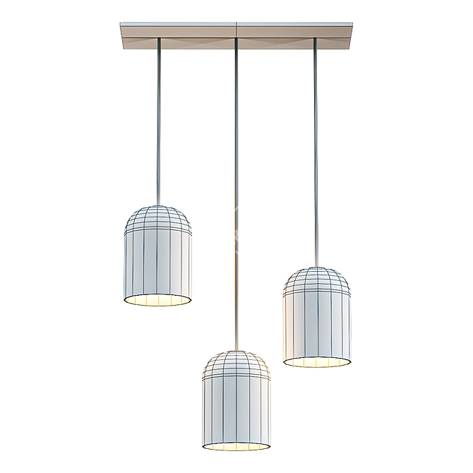 Imperium Loft ARIA Smoky Pendant 3D model image 5