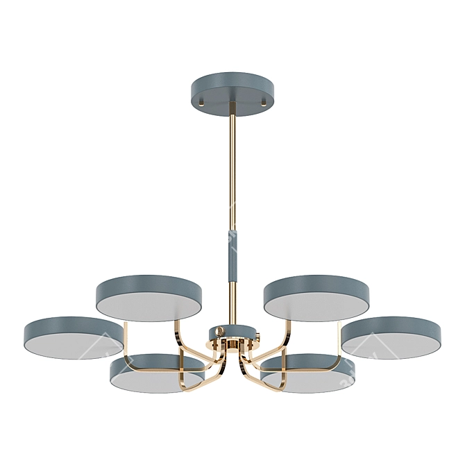 ImperiumLoft TAVIS D78 Pendant Chandelier 3D model image 1