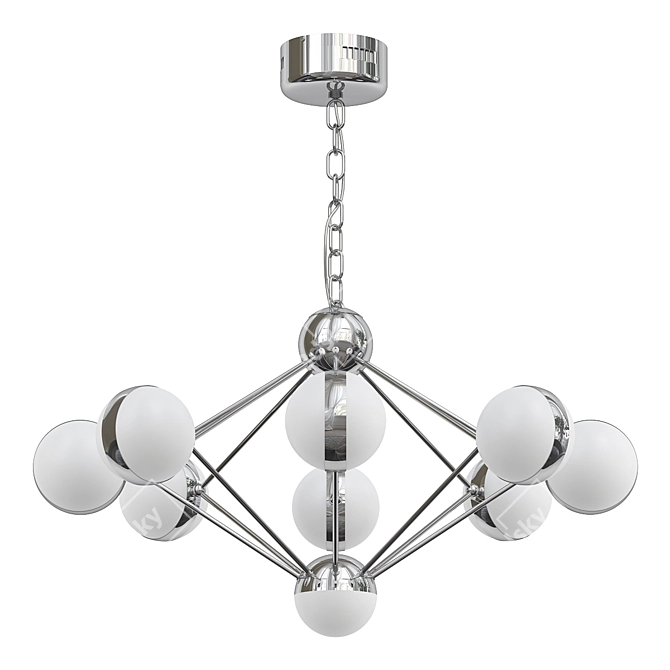 VISTA Pendant Chandelier Fixture 3D model image 1