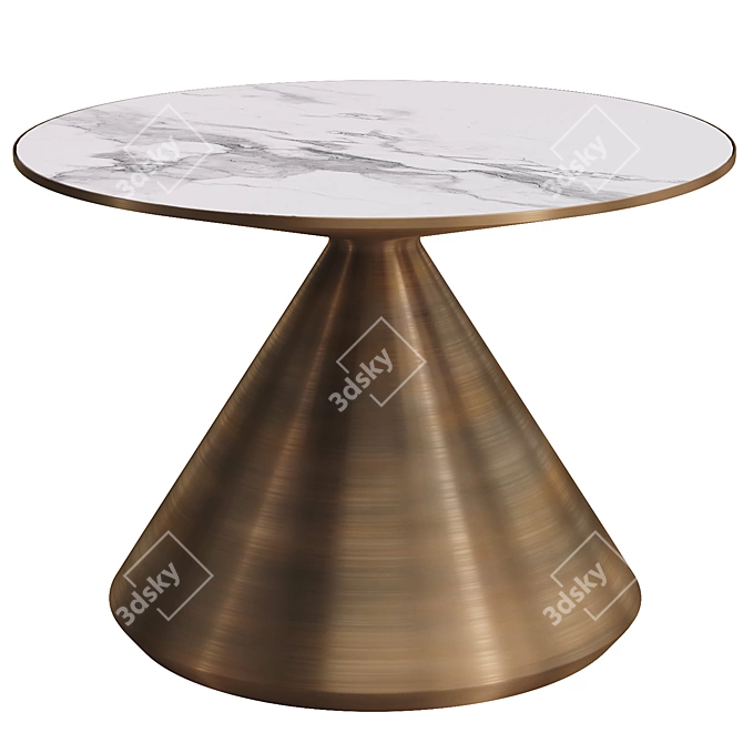 Modern Magazine Table Soori DIZAINAZONA 3D model image 1