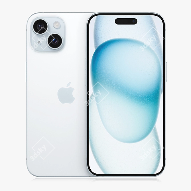 Next-Gen iPhone 15 Model 3D model image 5