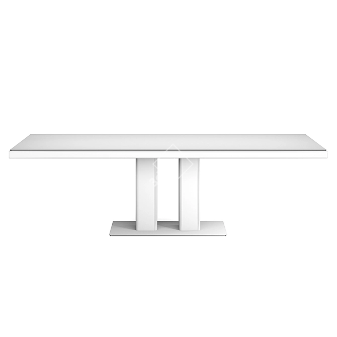 Twix 2 Dining Tables Set 3D model image 5