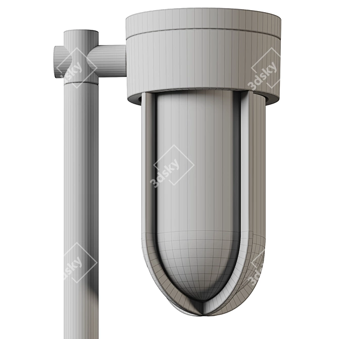 Modern Outdoor Lighting Collection "Davy 3D model image 5