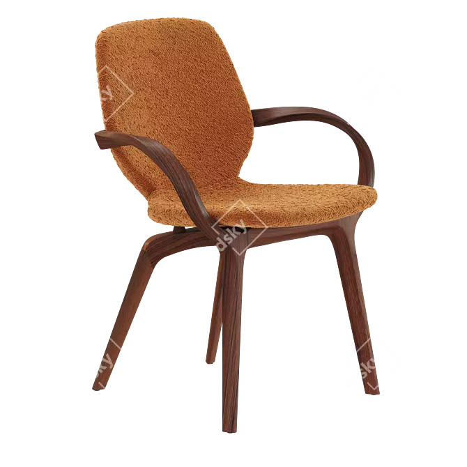 Stylish Chair CIRRO by BORK 3D model image 1