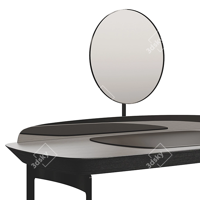 Eforma ICON Vanity Desk - Modern Beauty Solution 3D model image 4