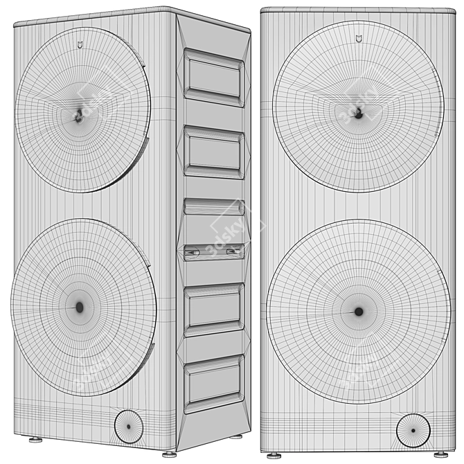 Xiaomi Mijia Washer-Dryer Combo 3D model image 3