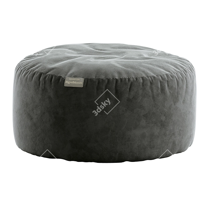 Nord Bean Bag Ottoman 3D model image 1