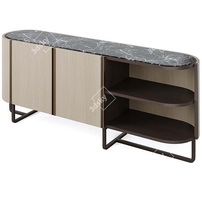 Modern Nashua Sideboard by Frato 3D model image 2