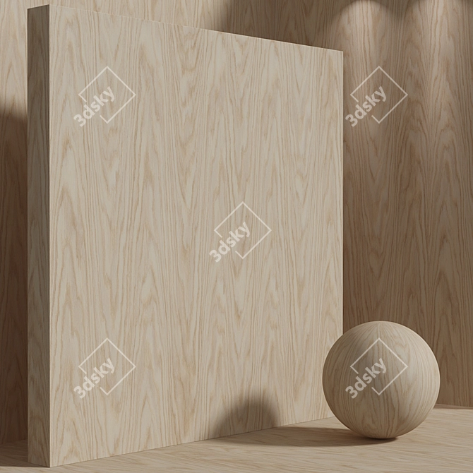 Seamless Plywood Set 163 3D model image 3