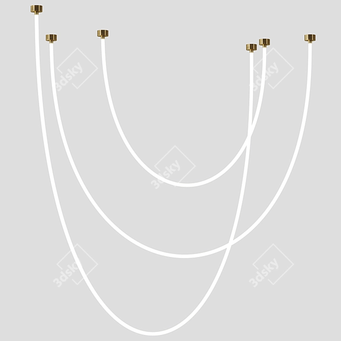 Optic Dimensional Millimeter Lamps 3D model image 3