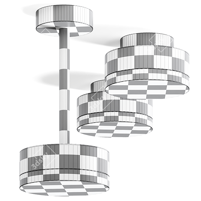 Gibas Dot 168.71 Ceiling Lamp 3D model image 3