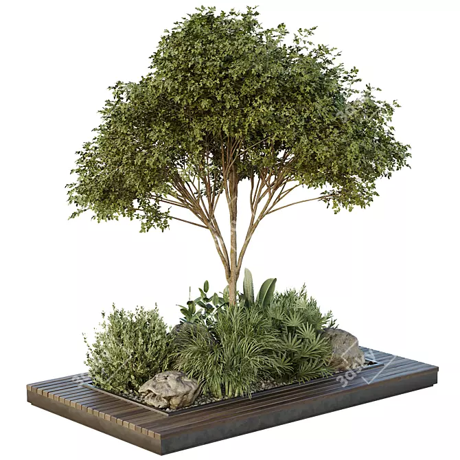 Premium 3D Garden Box Models 3D model image 2