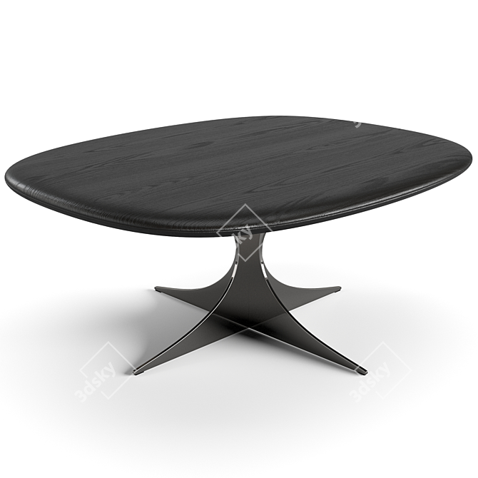 Sleek Minotti Anish Coffee Tables 3D model image 4