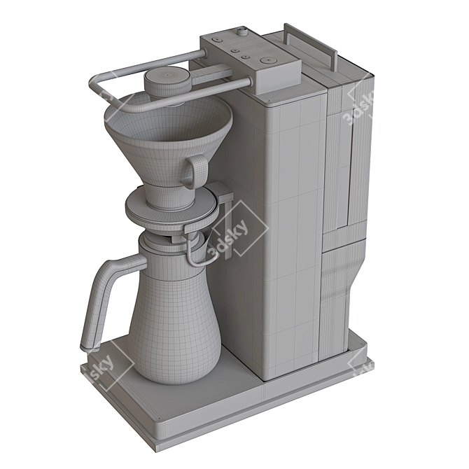 Automated Pour-Over Coffee Maker 3D model image 5