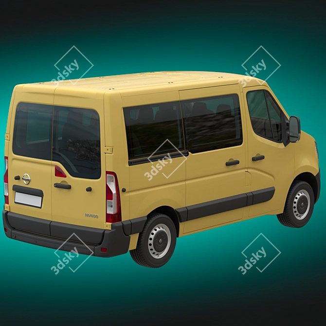 Nissan NV400 Minivan Model Kit 3D model image 7