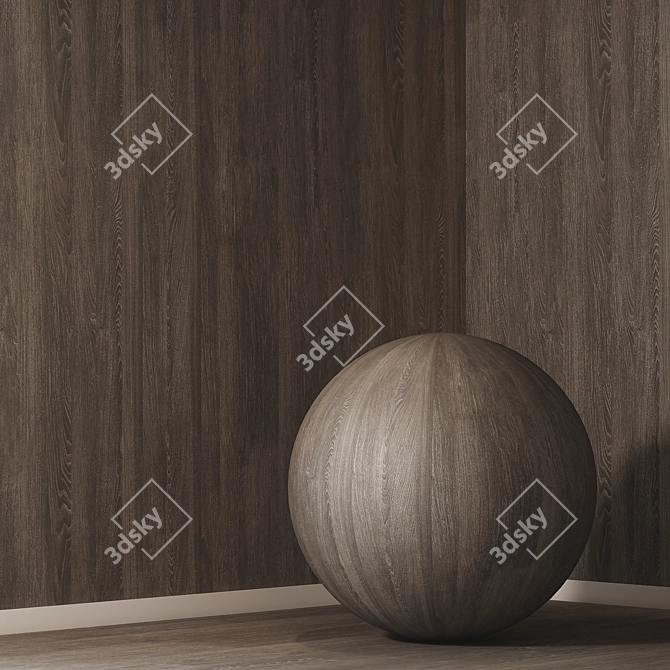 4K Seamless Wood Texture Set 3D model image 1