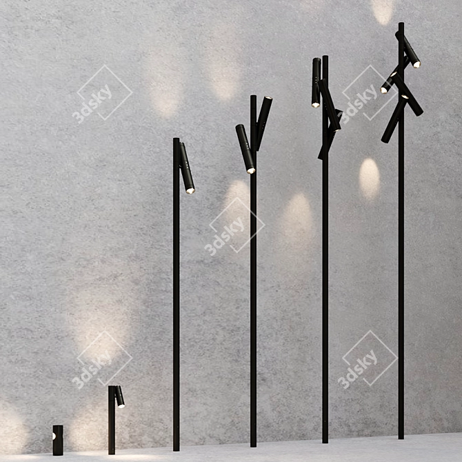 - Translation of the Product Description (if needed): N/A

Modern Extruded Aluminium Lighting Collection 3D model image 3