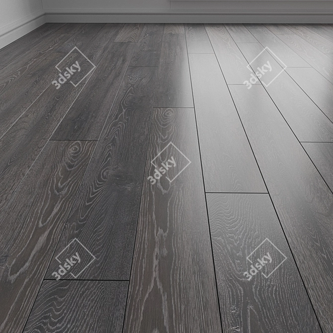 Texture Laminate Flooring Planks 3D model image 1